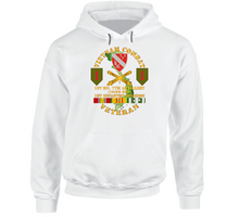 Load image into Gallery viewer, Army - Vietnam Combat Vet - 1st Bn 7th Artillery - 1st Inf Div SSI Hoodie
