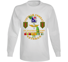 Load image into Gallery viewer, Army - Vietnam Combat Vet - 1st Aviation Bn - 1st Inf Div SSI Long Sleeve
