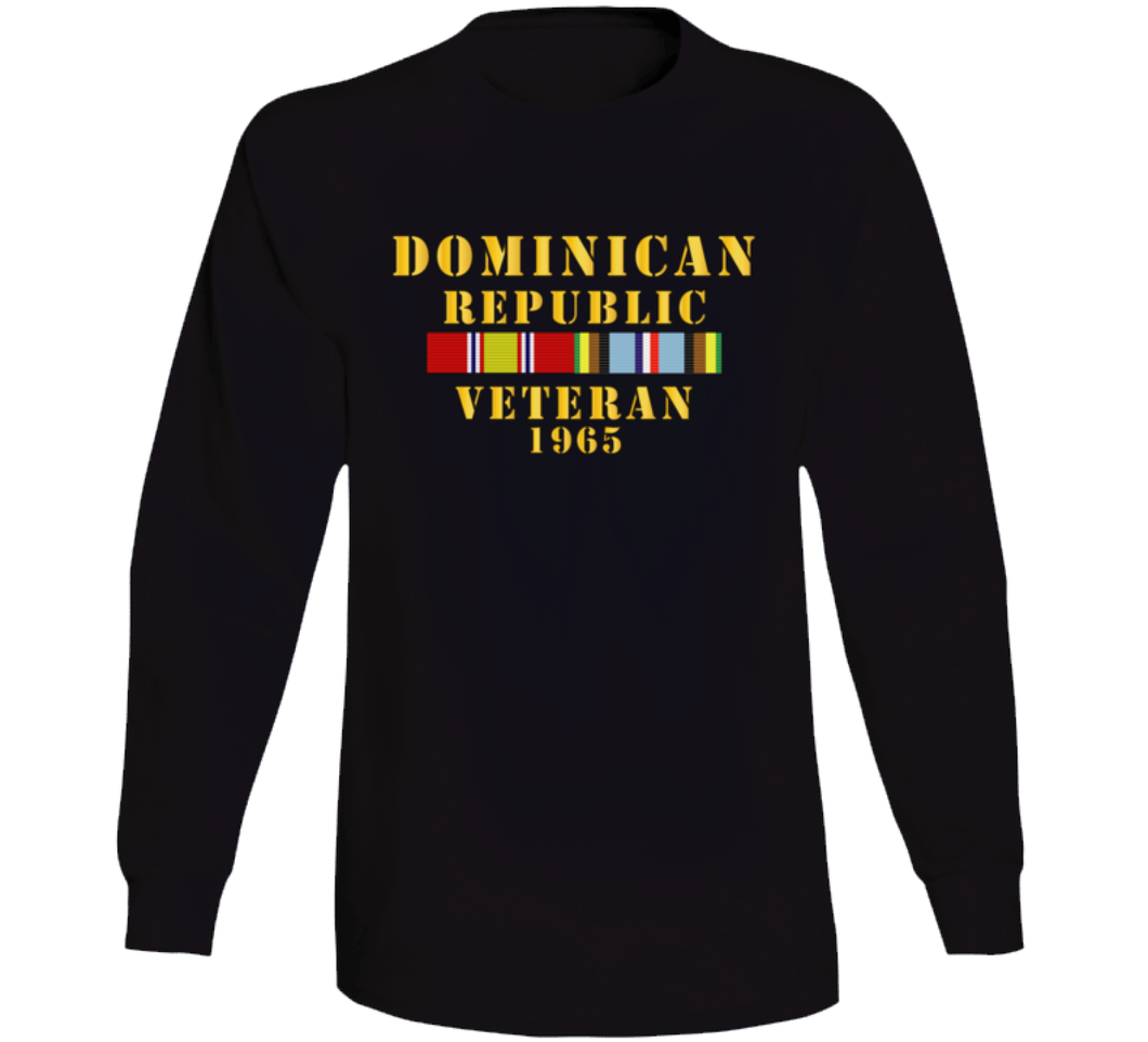 Army - Dominican Republic Intervention Veteran w  EXP SVC V1 Long Sleeve