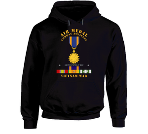 Army - Air Medal - Combat Assaults w VN SVC w Air Medal Ribbon Hoodie