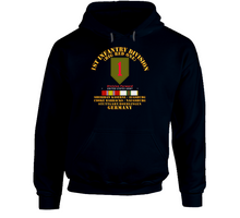 Load image into Gallery viewer, Army - 1st Infantry Division Forward - Germany w COLD WAR SVC Hoodie
