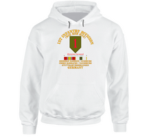 Load image into Gallery viewer, Army - 1st Infantry Division Forward - Germany w COLD WAR SVC Hoodie
