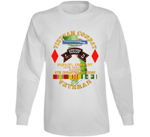 Load image into Gallery viewer, Army - Vietnam Combat Vet - P Co 75th Infantry (Ranger) - 5th Inf Div SSI Long Sleeve
