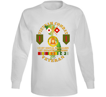 Load image into Gallery viewer, Army - Vietnam Combat Vet - 121st Signal Bn - 1st Inf Div SSI Long Sleeve
