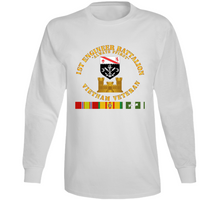 Load image into Gallery viewer, Army - 1st Engineer Battalion - Always First - Vietnam Vet w Branch w VN SVC Long Sleeve
