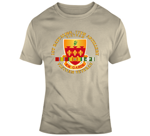 Army - 1st Bn - 1st Bn 77th Artillery w VN SVC Ribbons Classic T Shirt