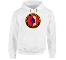 Load image into Gallery viewer, Army - 138th Fires Bde SSI - Veteran Hoodie
