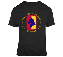 Load image into Gallery viewer, Army - 138th Fires Bde SSI - Veteran wo BackGrd Classic T Shirt
