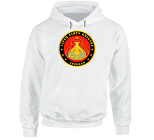 Load image into Gallery viewer, Army - 138th Fires Bde DUI - Veteran Hoodie
