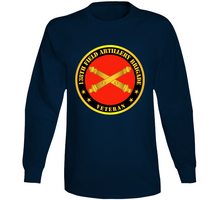 Load image into Gallery viewer, Army - 138th Field Artillery Bde w Branch - Veteran Long Sleeve

