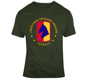 Army - 138th FA Bde SSI - Veteran wo BackGrd Classic T Shirt