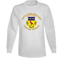 Load image into Gallery viewer, Army - 138th Artillery Regiment w DUI - Vietnam Veteran Long Sleeve
