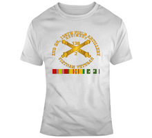 Load image into Gallery viewer, Army - 2nd Bn - 138th Artillery Regiment w Branch - Vet w VN SVC Classic T Shirt
