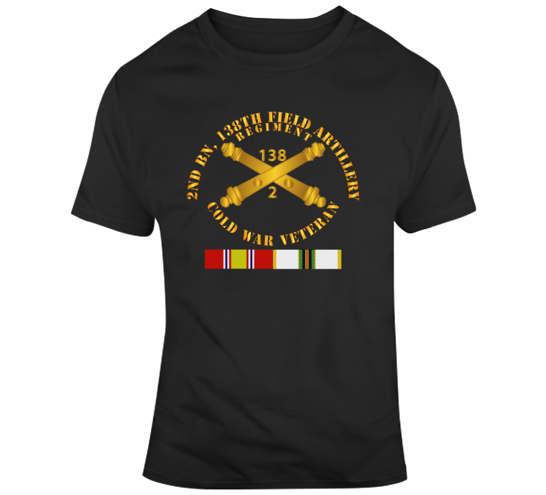 Army - 2nd Bn - 138th Artillery Regiment w Branch - Vet w COLD SVC Classic T Shirt
