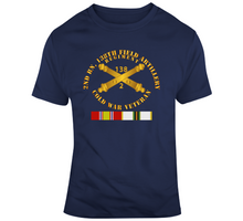 Load image into Gallery viewer, Army - 2nd Bn - 138th Artillery Regiment w Branch - Vet w COLD SVC Classic T Shirt
