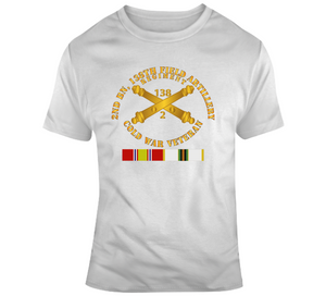 Army - 2nd Bn - 138th Artillery Regiment w Branch - Vet w COLD SVC Classic T Shirt