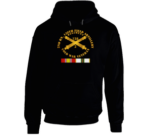 Army - 2nd Bn - 138th Artillery Regiment w Branch - Vet w COLD SVC Hoodie