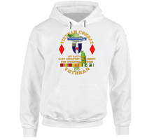 Load image into Gallery viewer, Army - Vietnam Combat Vet - 1st Bn 61st  Infantry - 5th Inf Div SSI Hoodie
