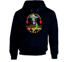 Load image into Gallery viewer, Army - Vietnam Combat Vet - 1st Bn 61st  Infantry - 5th Inf Div SSI Hoodie
