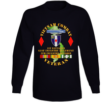 Load image into Gallery viewer, Army - Vietnam Combat Vet - 1st Bn 61st  Infantry - 5th Inf Div SSI Long Sleeve
