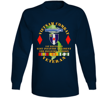 Load image into Gallery viewer, Army - Vietnam Combat Vet - 1st Bn 61st  Infantry - 5th Inf Div SSI Long Sleeve
