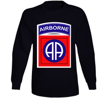 Load image into Gallery viewer, SSI - 82nd Airborne Division wo Txt Long Sleeve
