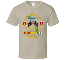 Load image into Gallery viewer, Army - Vietnam Combat Vet - F Co 75th Infantry (Ranger) - 25th ID SSI V1 Classic T Shirt
