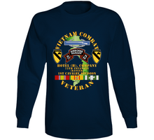 Load image into Gallery viewer, Army - Vietnam Combat Vet - H Co 75th Infantry (Ranger) - 1st Cavalry Div SSI Long Sleeve
