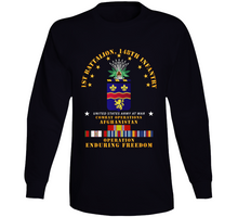 Load image into Gallery viewer, Army - 1st Bn 148th Infantry - Cbt Opns - OEF w AFGHAN SVC Long Sleeve
