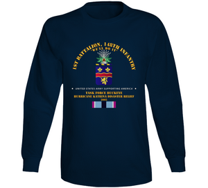Army - 148th Infantry - Katrina Disaster Relief  w HSM SVC Long Sleeve