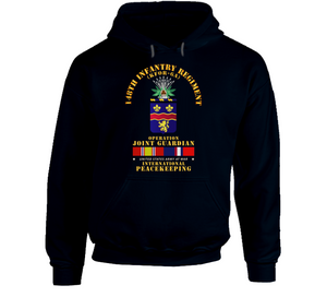 Army - 148th Infantry Regt  - Opn Joint Guardian  w Kosovo SVC Hoodie