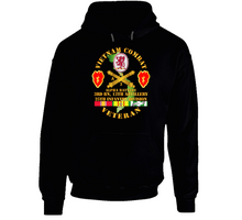 Load image into Gallery viewer, Army - Vietnam Combat Veteran w A Btry - 3rd Bn 13th Artillery DUI - 25th ID SSI Hoodie
