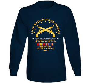 Army - 144th Military Police Co - 911 - ONE w SVC w BR Long Sleeve