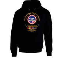 Load image into Gallery viewer, Army - 144th Military Police Co - 911 - ONE w SVC - Seal Hoodie
