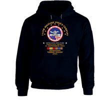 Load image into Gallery viewer, Army - 144th Military Police Co - 911 - ONE w SVC - Seal Hoodie
