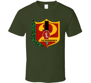 USMC - 2nd Marine Regiment V1 Classic T Shirt