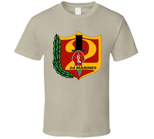 USMC - 2nd Marine Regiment V1 Classic T Shirt