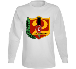 USMC - 2nd Marine Regiment V1 Long Sleeve