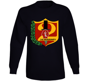 Usmc - 2nd Marine Regiment Long Sleeve