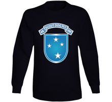 Load image into Gallery viewer, Army - 48th Infantry Scout Dog Plt Tab w 23rd ID SSI Long Sleeve
