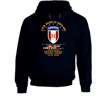 Load image into Gallery viewer, Army - 44th Medical Brigade - Desert Shield - Storm w DS Svc V1 Hoodie
