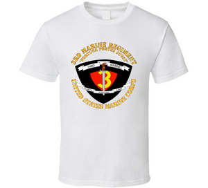 USMC - 3rd Marine Regiment - Fortuna Fortes Juvat Classic T Shirt