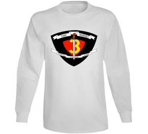 Usmc - 3rd Marine Regiment Wo Txt Long Sleeve