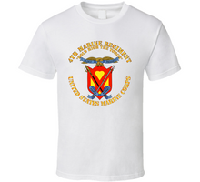 Load image into Gallery viewer, Usmc - 4th Marine Regiment - Hold High The Torch Classic T Shirt
