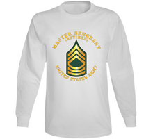 Load image into Gallery viewer, Army - Master Sergeant - MSG - Retired V1 Long Sleeve
