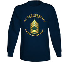 Load image into Gallery viewer, Army - Master Sergeant - MSG - Retired V1 Long Sleeve
