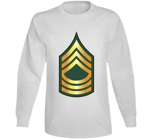 Army - Master Sergeant - MSG wo Txt Long Sleeve