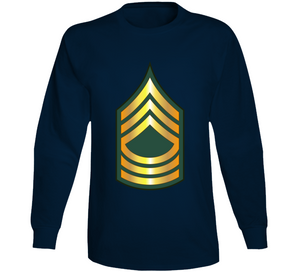 Army - Master Sergeant - MSG wo Txt Long Sleeve