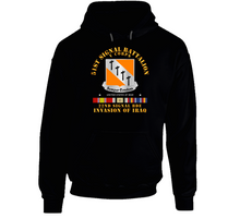 Load image into Gallery viewer, Army - 51st Signal Battalion - Invasion of Iraq V1 Hoodie
