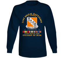 Load image into Gallery viewer, Army - 51st Signal Battalion - Invasion of Iraq V1 Long Sleeve
